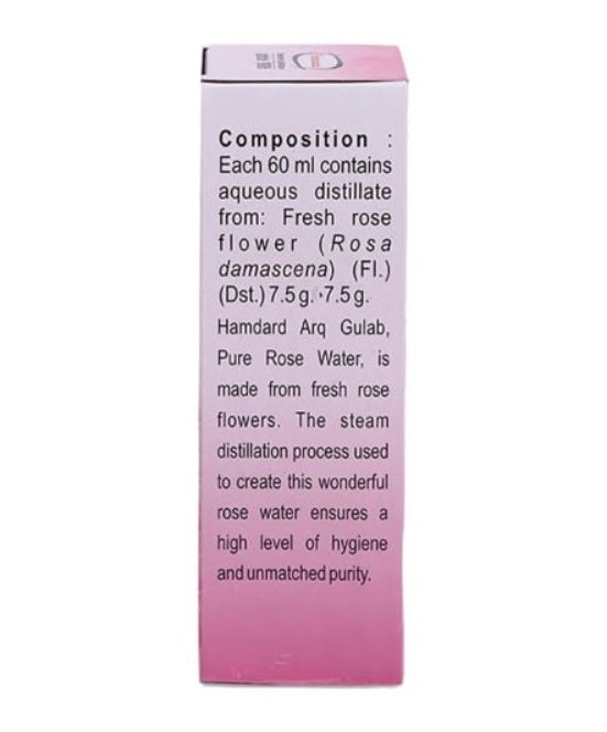 Hamdard Arq Gulab Pure Rose Water | Grocsy