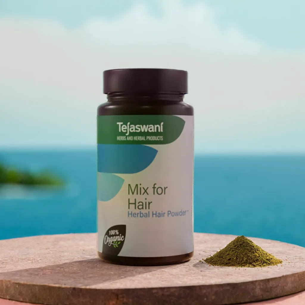 Tejaswani Herbs and Herbal Products Herbal Mix for Hair Powder | Grocsy
