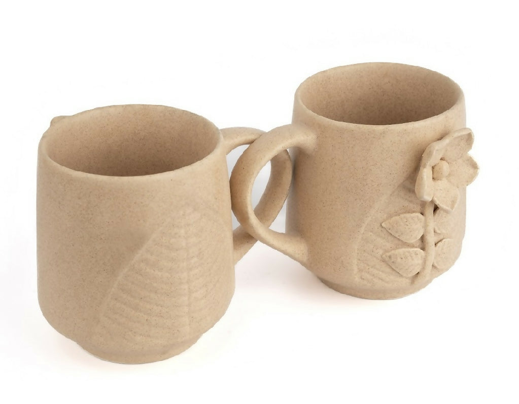 Simply Soho Terra Bloom Mugs- Set of 2 | Grocsy