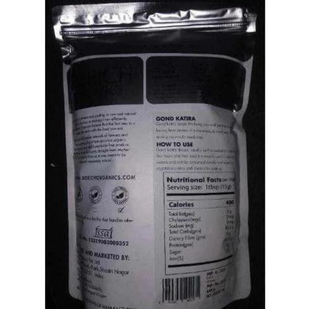 Sorich Organics Tragacanth Gum Gond Katira | Grocsy