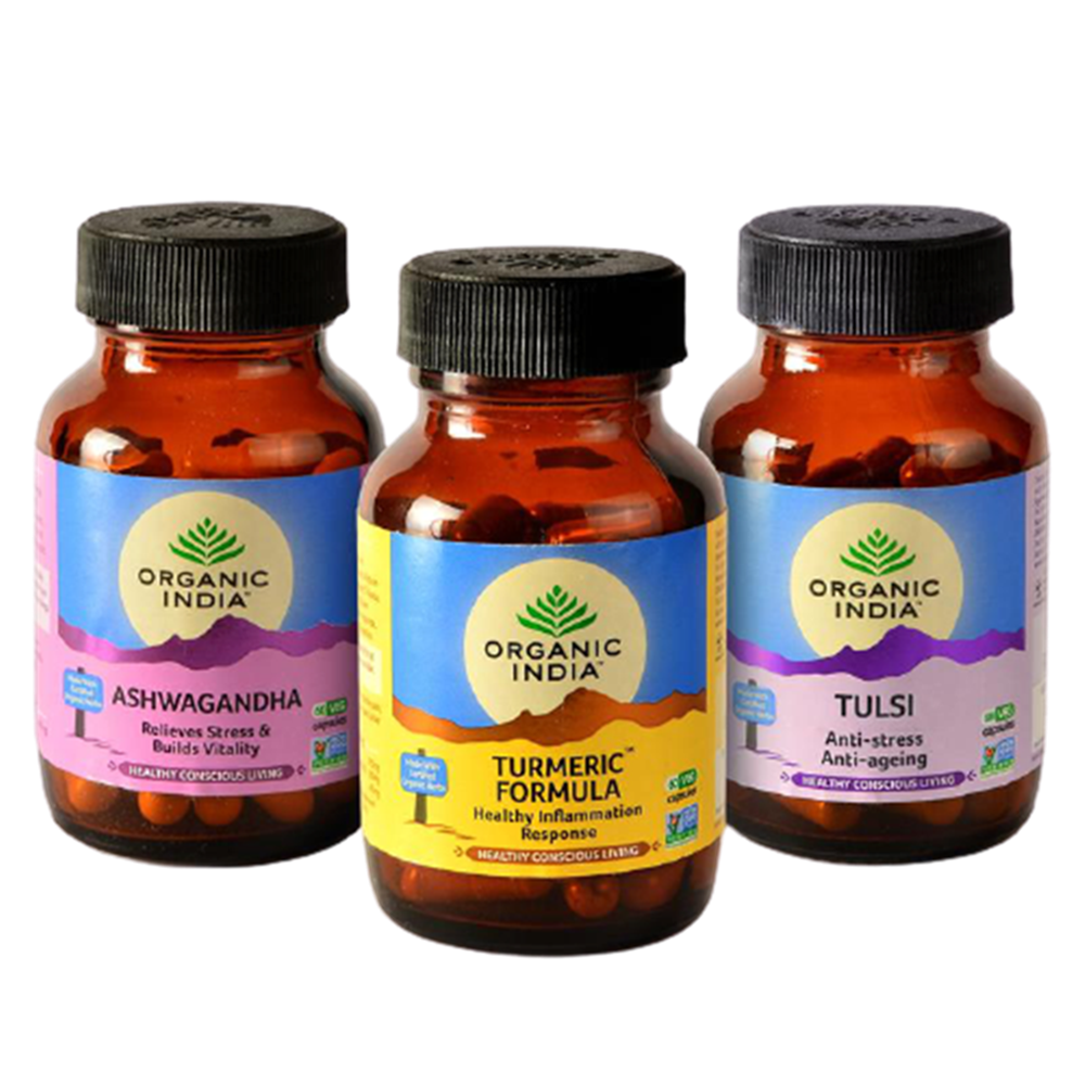 Organic India Immune Shield Supplements | Grocsy