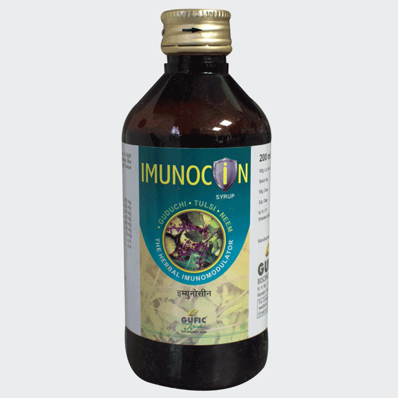 Gufic Ayurveda Imunocin Syrup | Grocsy