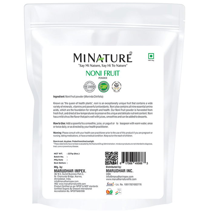 Minature Noni Fruit Powder | Grocsy