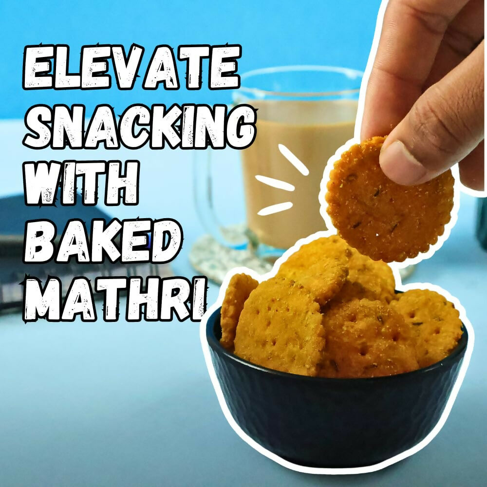 Healthy Master Baked Wheat Masala Mathri Diabetic Friendly Snacks | Grocsy