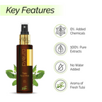 Pyoura Tulsi Anti Wrinkle Glowing Skin Face Toner Mist | Grocsy