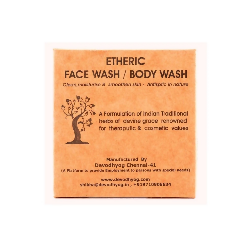 Etheric Herbal Face & Body Wash Powder – Natural Anti Acne & Skin Brightening Care | Grocsy