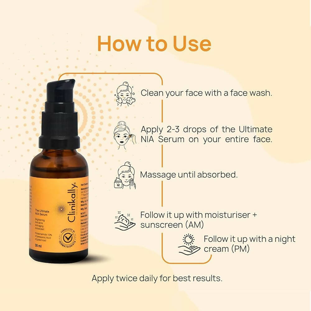 Clinikally The Ultimate Nia Serum | Grocsy