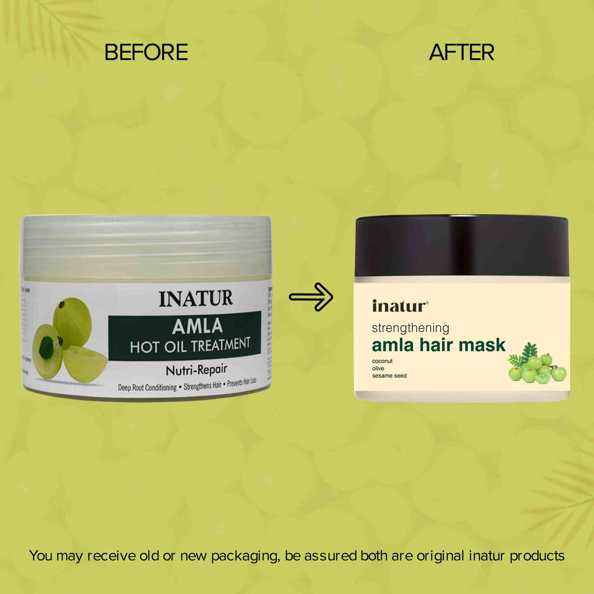 Inatur Amla Hair Mask Hot Oil Treatment | Grocsy