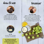 Inatur Amla Hair Mask Hot Oil Treatment | Grocsy