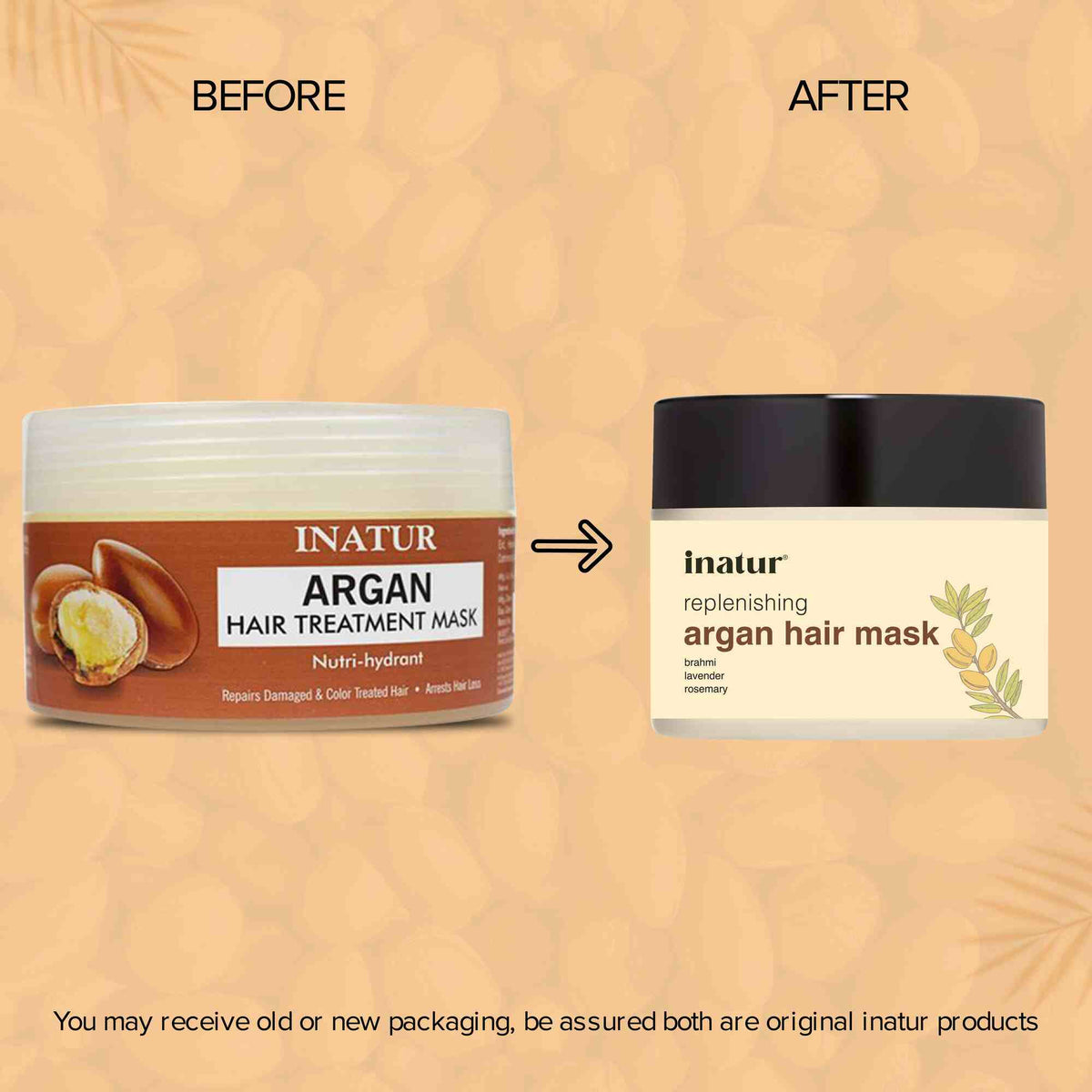 Inatur Argan Hair Treatment Mask | Grocsy