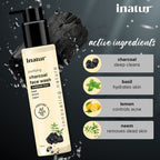 Inatur Charcoal Face Wash | Grocsy