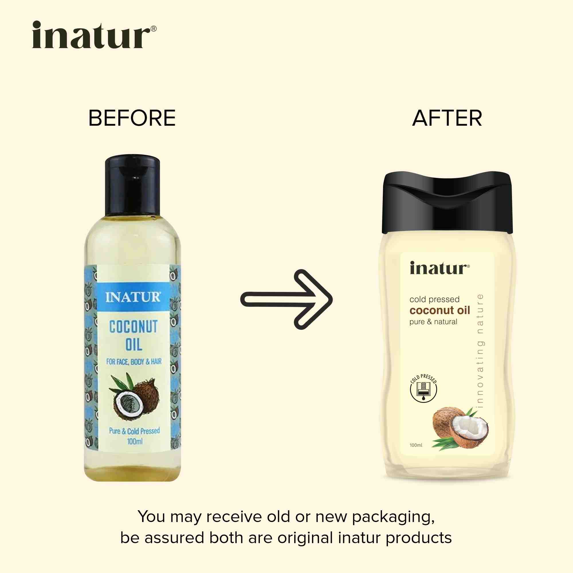 Inatur Coconut Oil | Grocsy