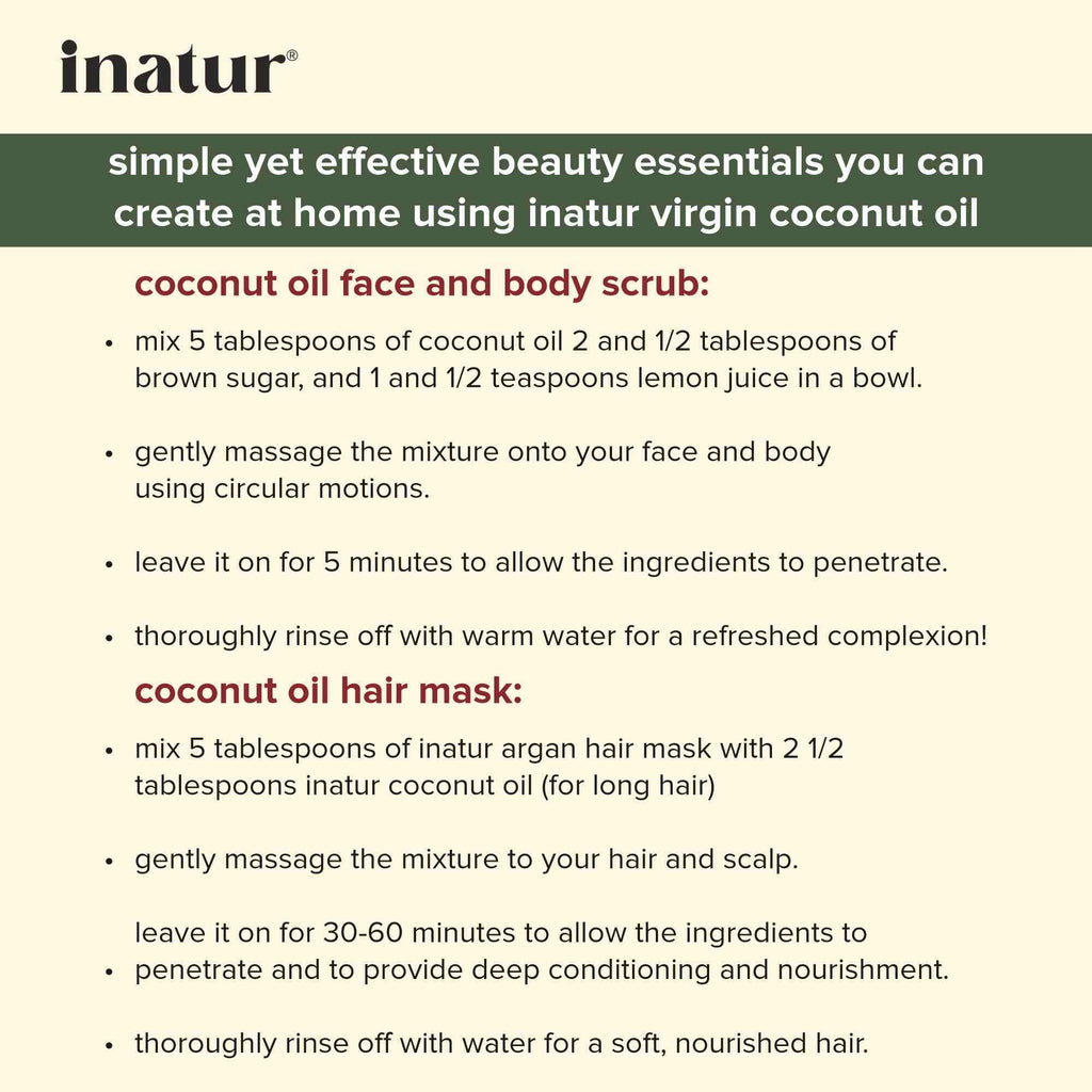 Inatur Coconut Oil | Grocsy