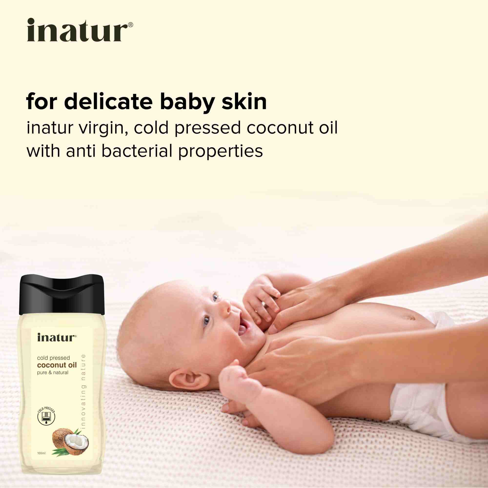 Inatur Coconut Oil | Grocsy