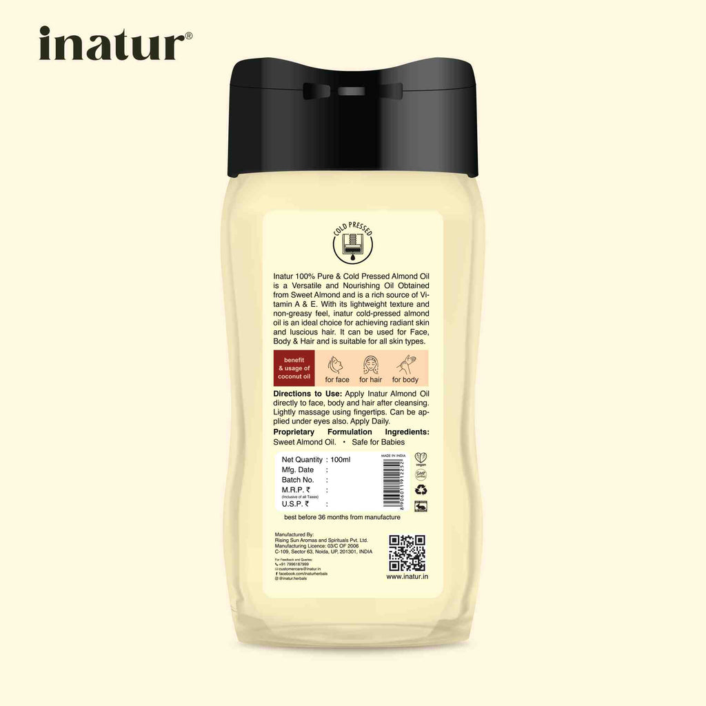 Inatur Almond Oil | Grocsy