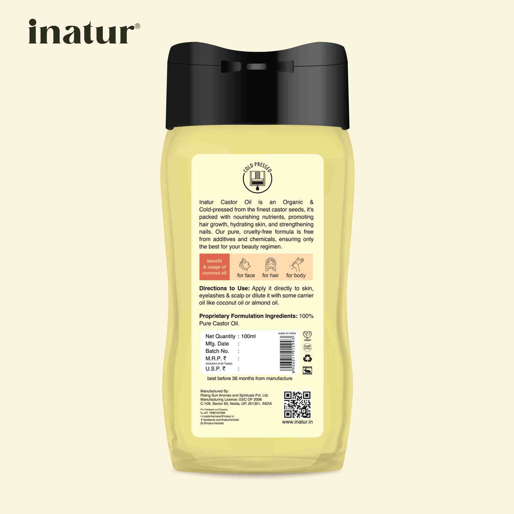 Inatur Castor Oil | Grocsy