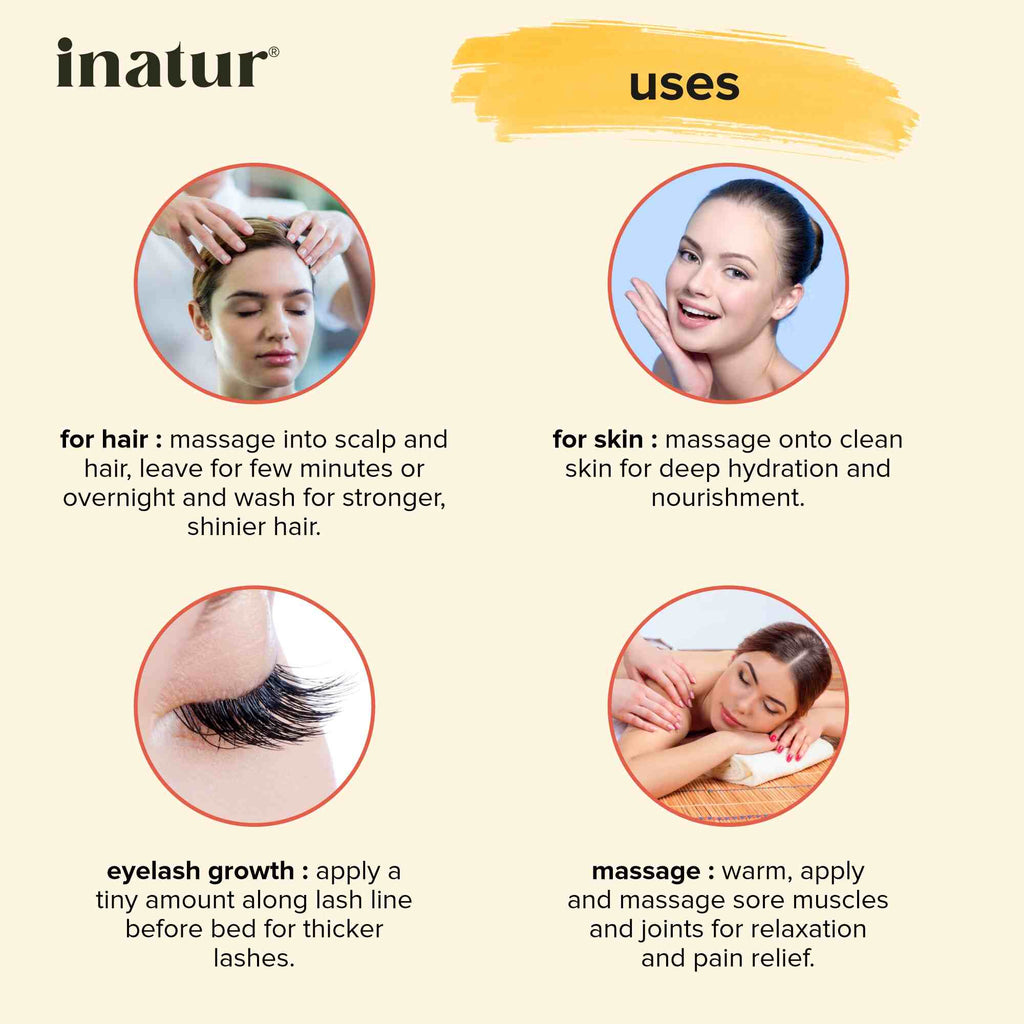 Inatur Castor Oil | Grocsy