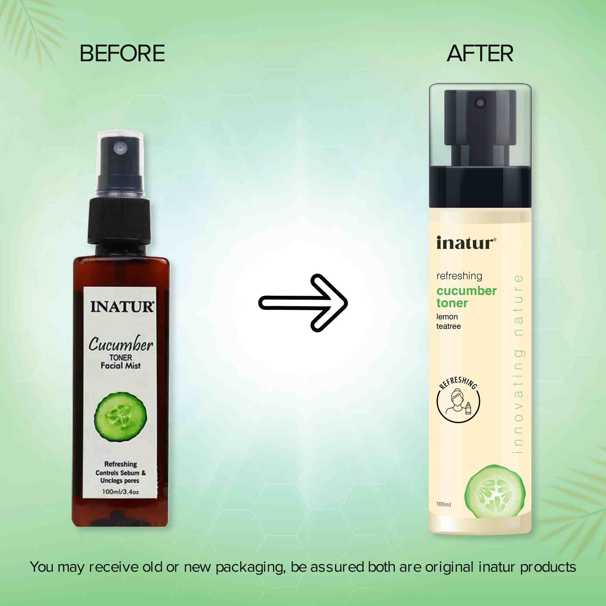 Inatur Cucumber Toner | Grocsy