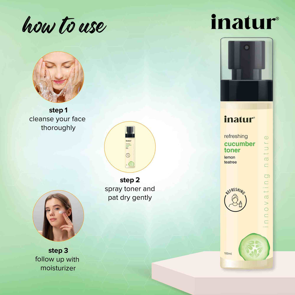Inatur Cucumber Toner | Grocsy
