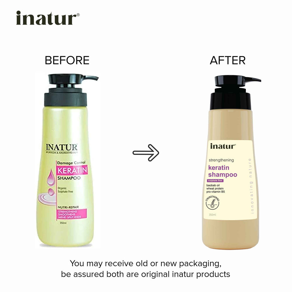 Inatur Damage Control Keratin Shampoo | Grocsy