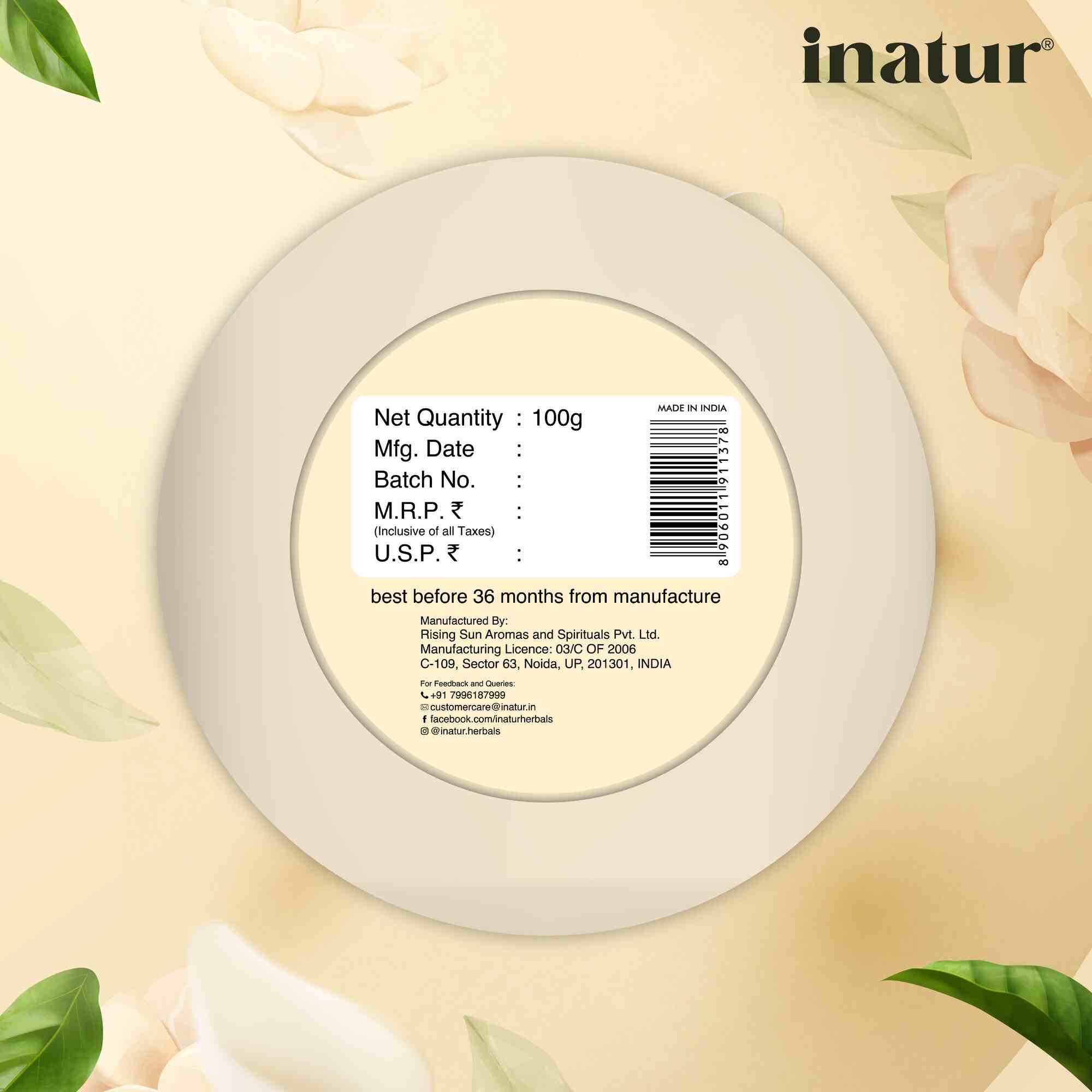 Inatur Kumkumadi Face Pack | Grocsy
