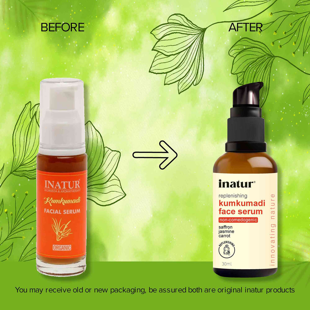 Inatur Kumkumadi Facial Serum | Grocsy