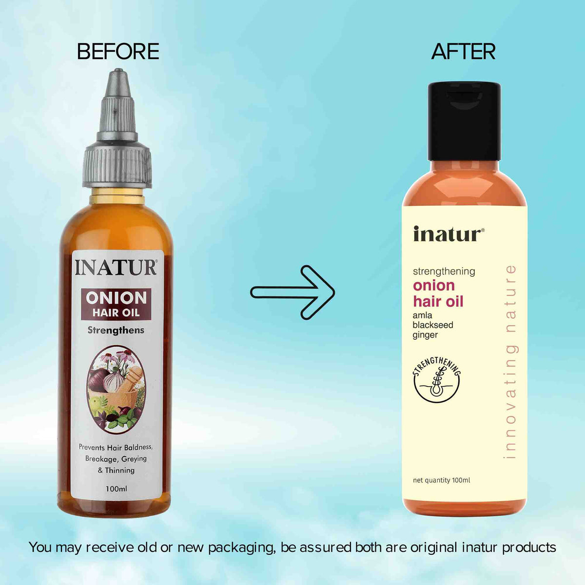 Inatur Onion Hair Oil | Grocsy