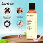 Inatur Onion Hair Oil | Grocsy