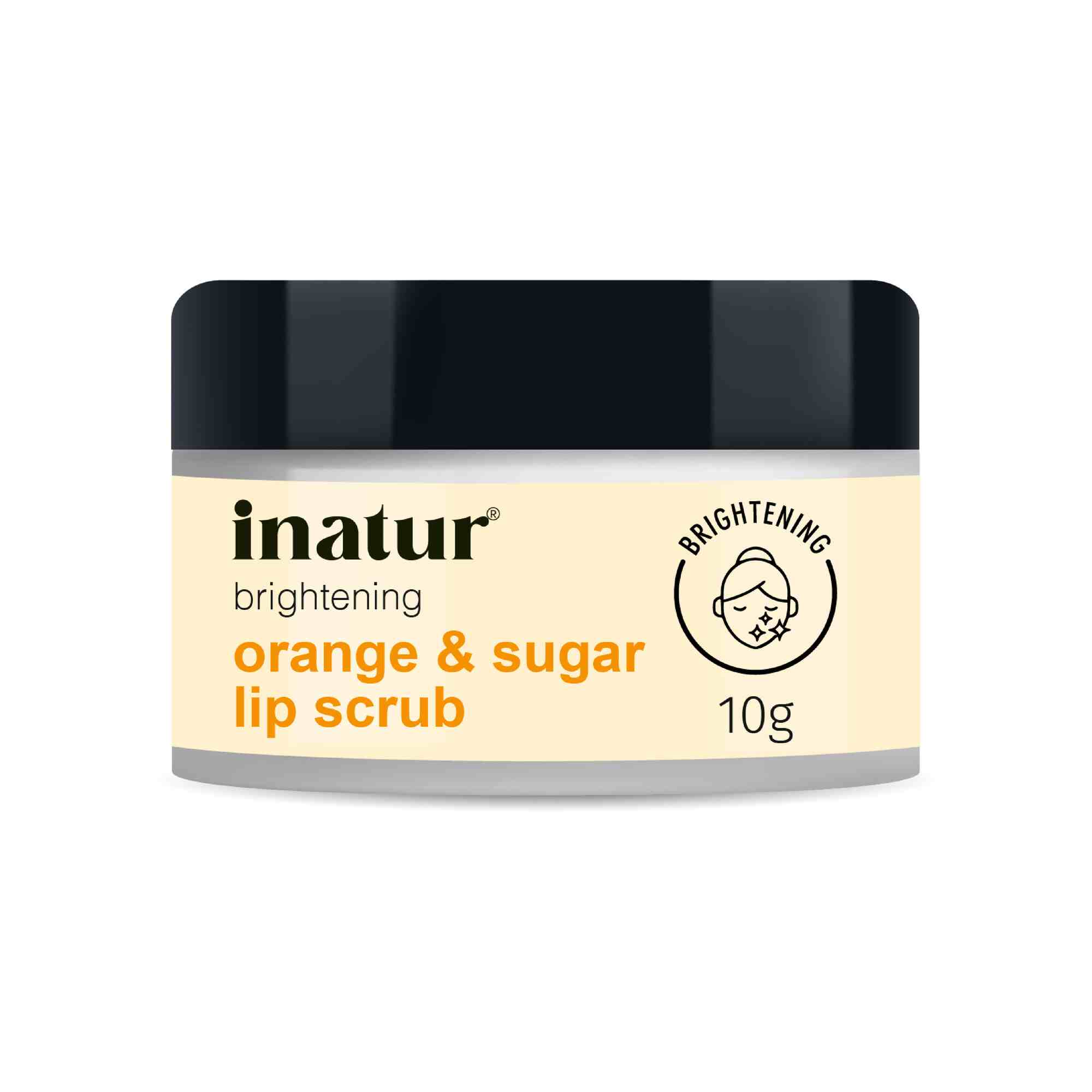 Inatur Orange & Sugar Lip Polish | Grocsy