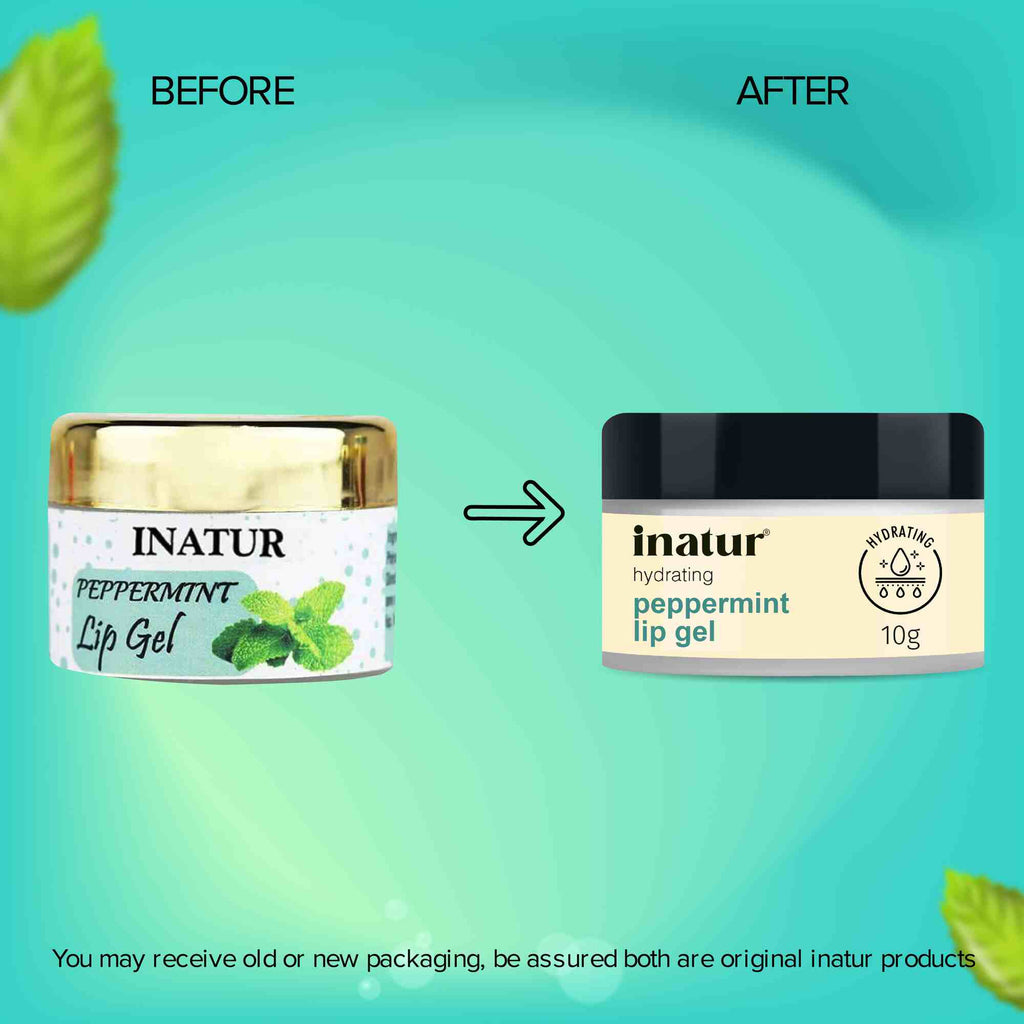 Inatur Peppermint Lip Gel | Grocsy