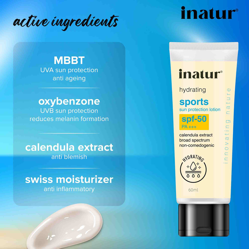 Inatur Sports Sun Protection SPF 50 | Grocsy