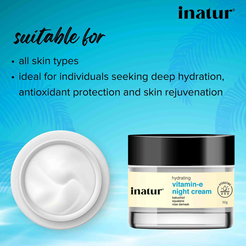 Inatur Vitamin E Night Cream | Grocsy