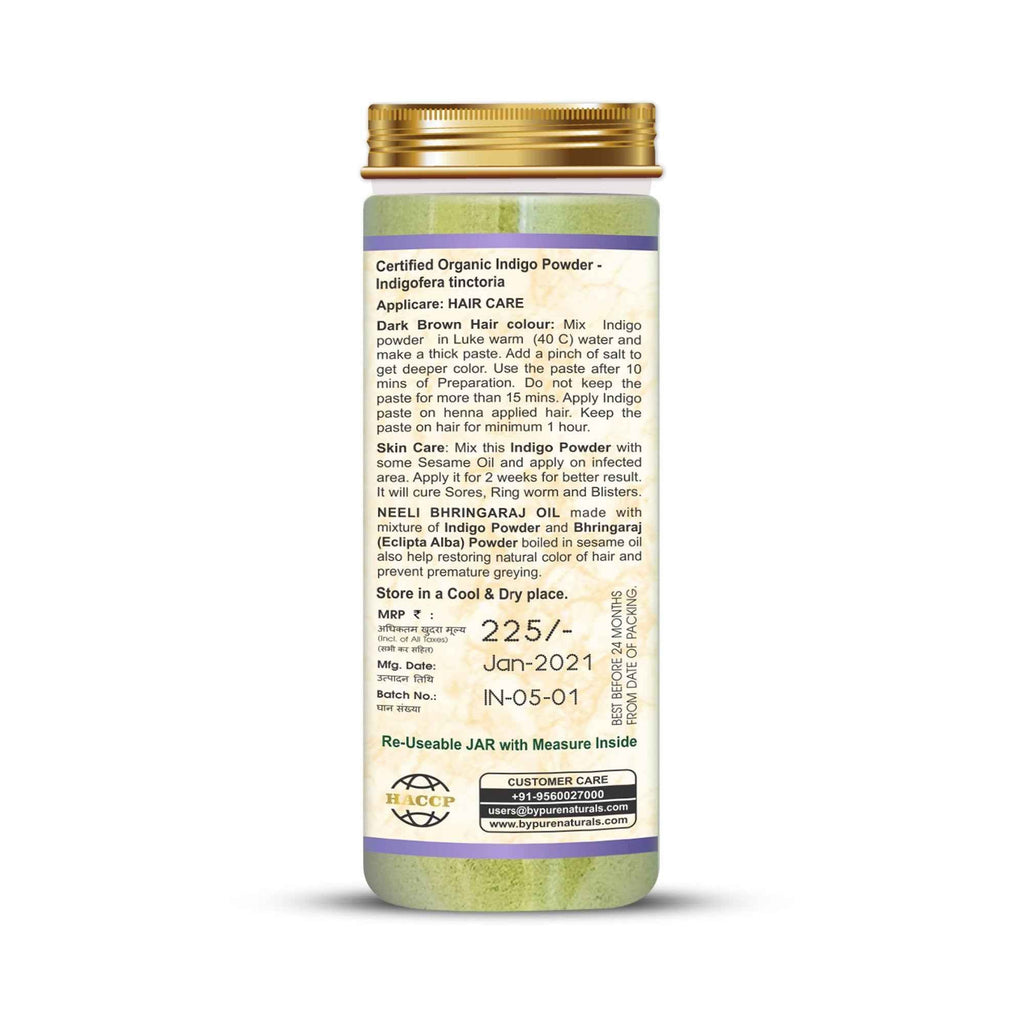 byPureNaturals Organic Indigo Powder | Grocsy