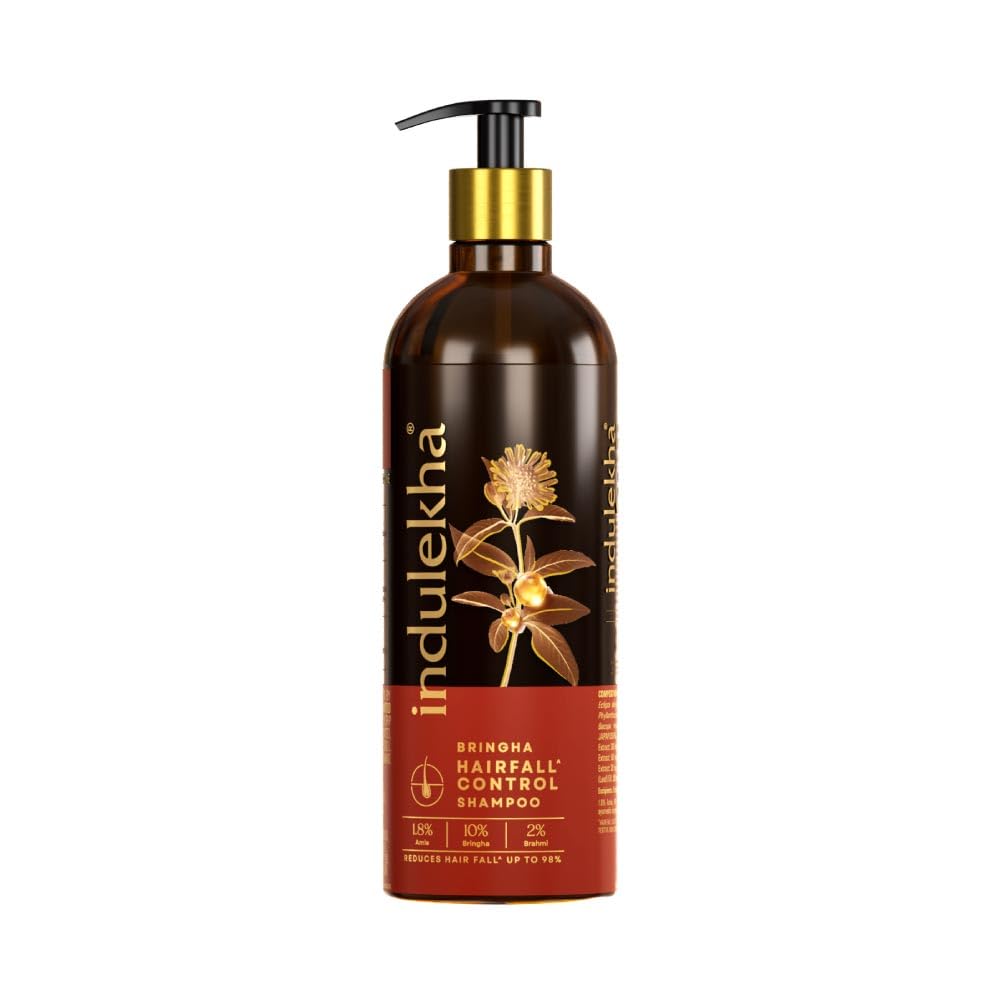 Indulekha Bringha Anti Hair Fall Shampoo | Grocsy