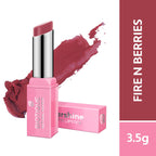 Biotique Starshine Matte Lipstick - Fire-N-Berries | Grocsy