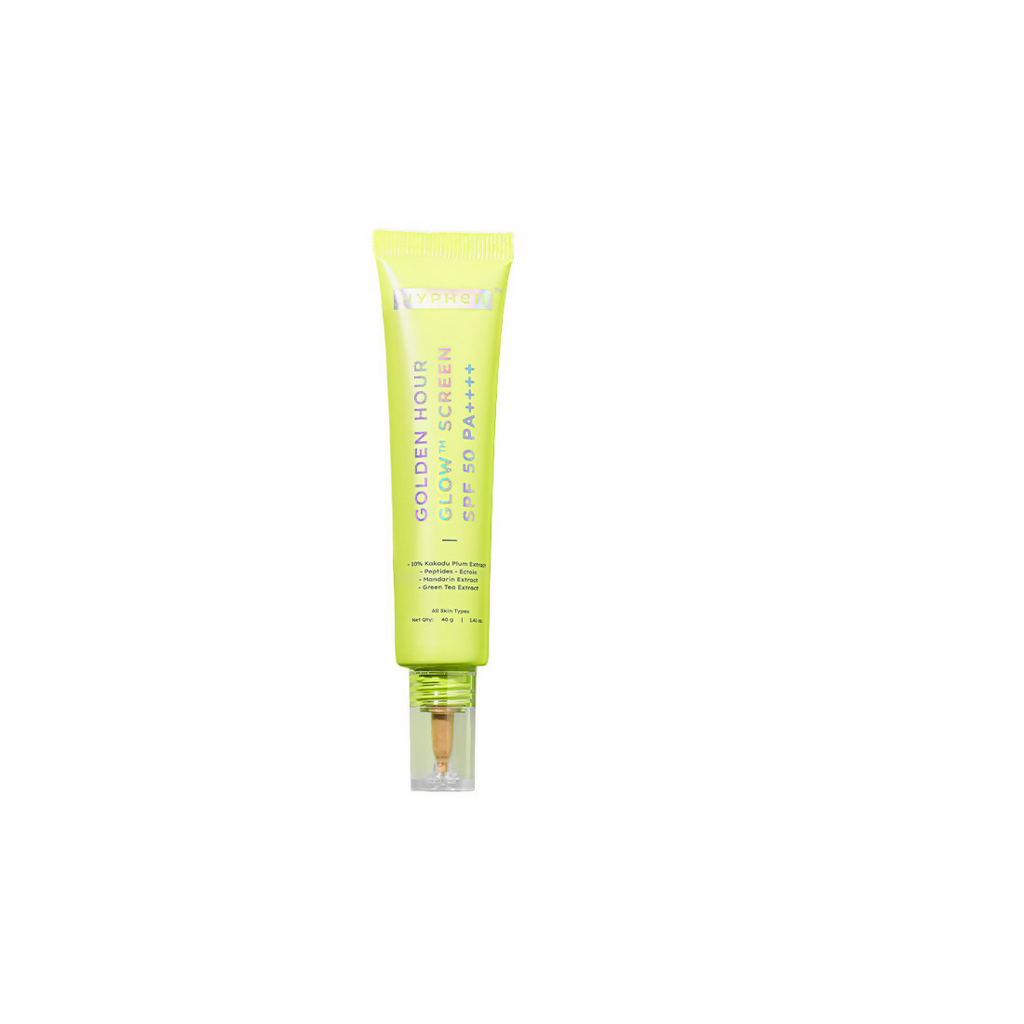 Hyphen Golden Hour Glow Sunscreen SPF 50 PA++++ | Grocsy