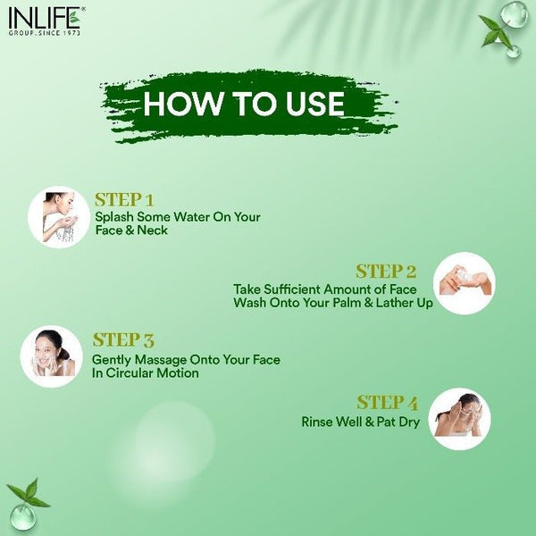 Inlife Neem Face Wash | Grocsy