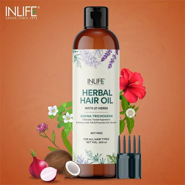 Inlife Herbal Hair Oil | Grocsy