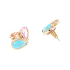 Flower Studs- Ruby Raang | Grocsy