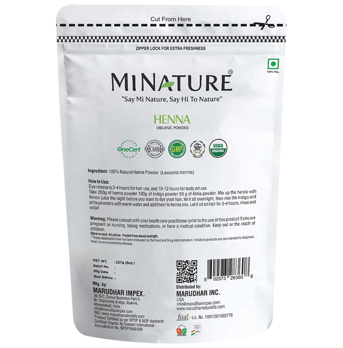 Minature Henna Organic Powder | Grocsy