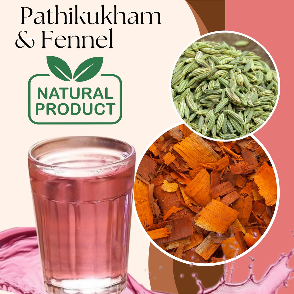 Satvi Wellness Kerala Pathimugam with Ginger Herbal Drinking Water Mix | Grocsy
