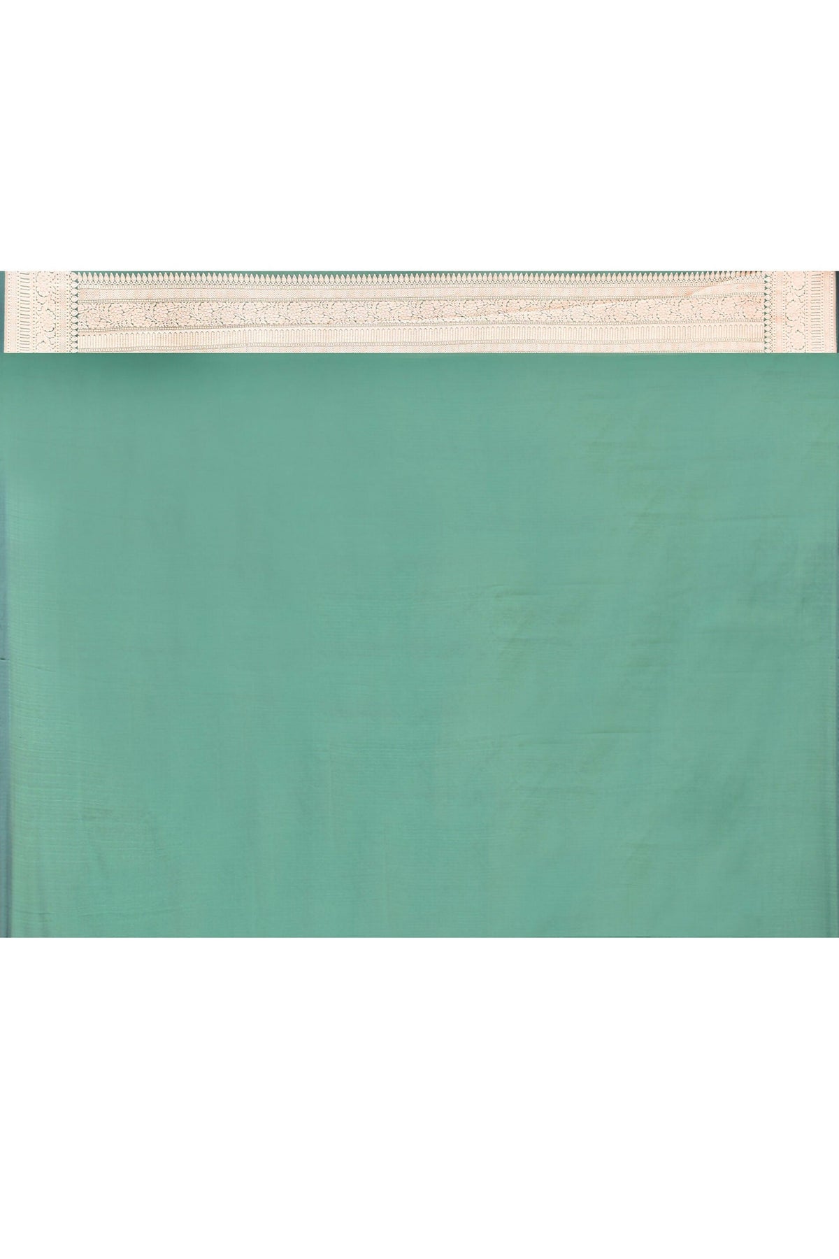 Joban Fashion Emerald Green Banarasi Katan Pure Handloom Banarasi Silk Saree | Grocsy