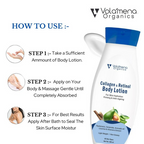 Volamena Collagen & Retinol Body Lotion With Hyluronic Acid & Ceramide | Grocsy