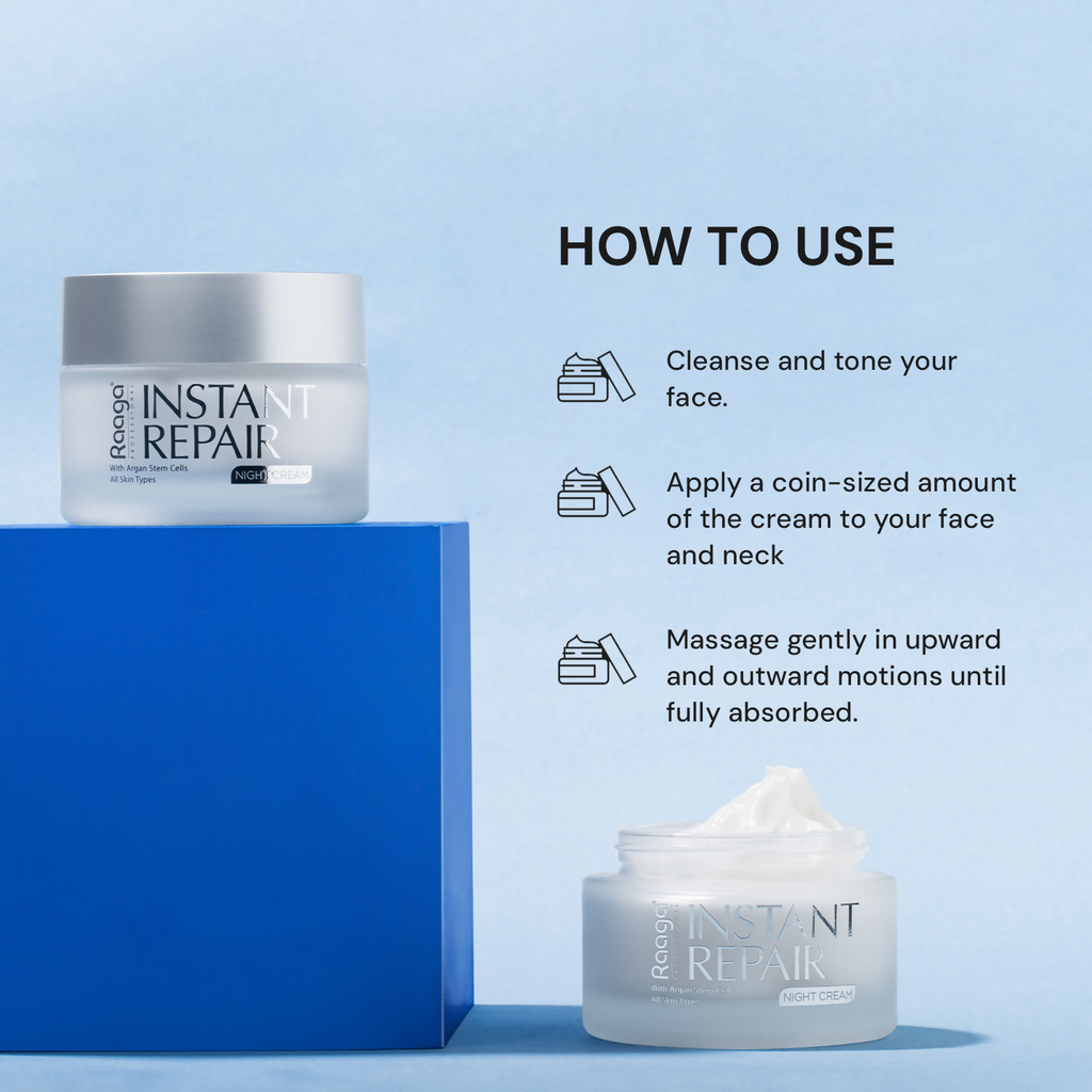 Raaga Professional Instant Repair Night Cream | Grocsy