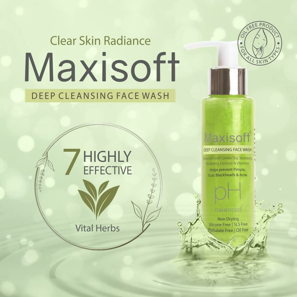 Maxisoft Deep Cleansing Face Wash | Grocsy