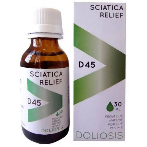 Doliosis Homeopathy D45 Sciatica Relief Drops | Grocsy