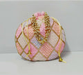 Joban Fashion Embroidered Potli Clutch - Multicolor | Grocsy