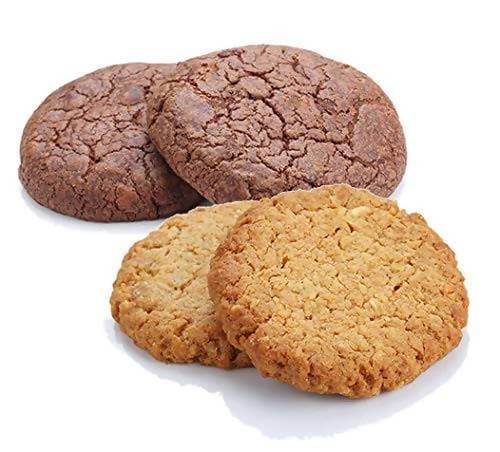Choko La Egg less Cookies Gifting Hamper Coconut & Oat, Fudge Tin Set | Grocsy