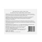 mCaffeine 2% Salicylic Acid Serum Clear Skin Acne Pads - Acne & Oil Control with Matcha Tea | Grocsy