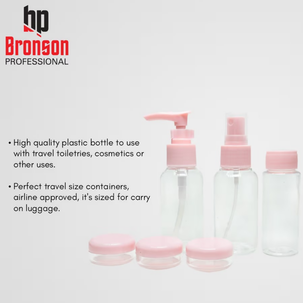 Bronson Professional 6Pc Travel Bottles And Travel Essentials | Grocsy